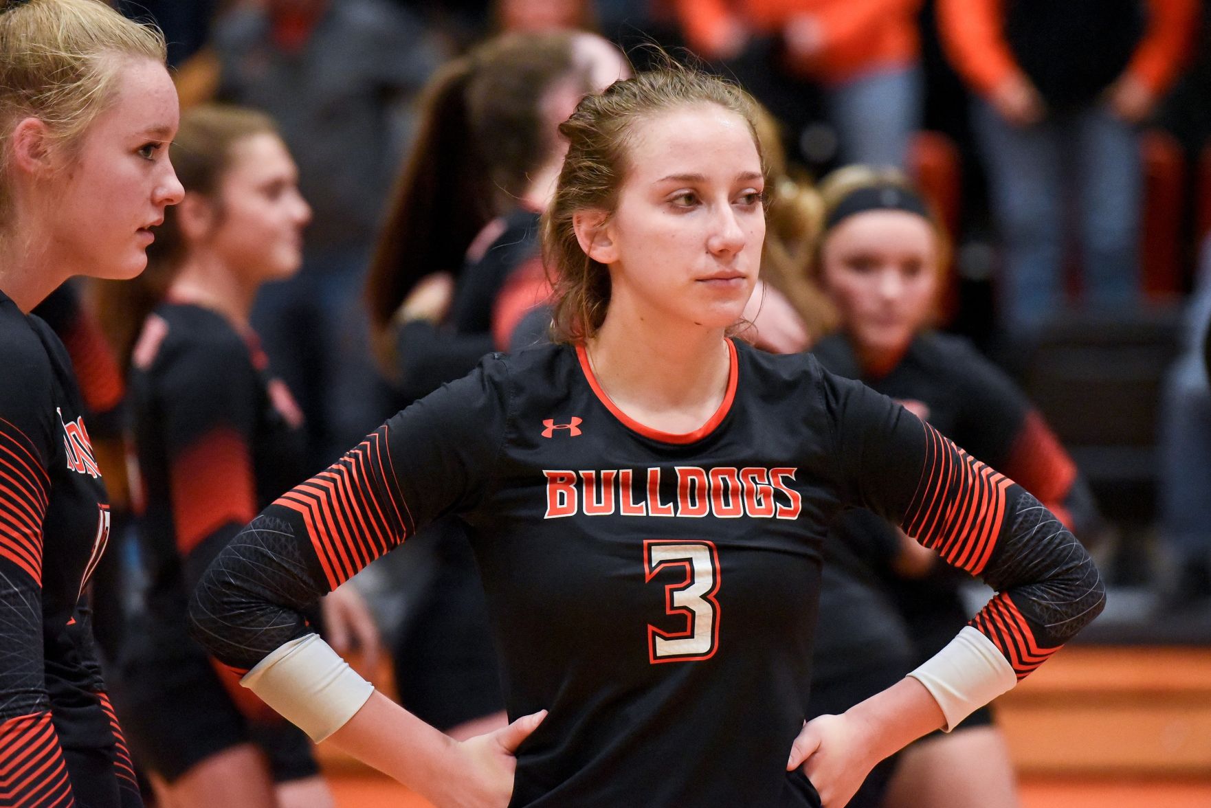 11/06/19 - Girls Volleyball - Illinois Sectional Final -Centralia vs Waterloo
